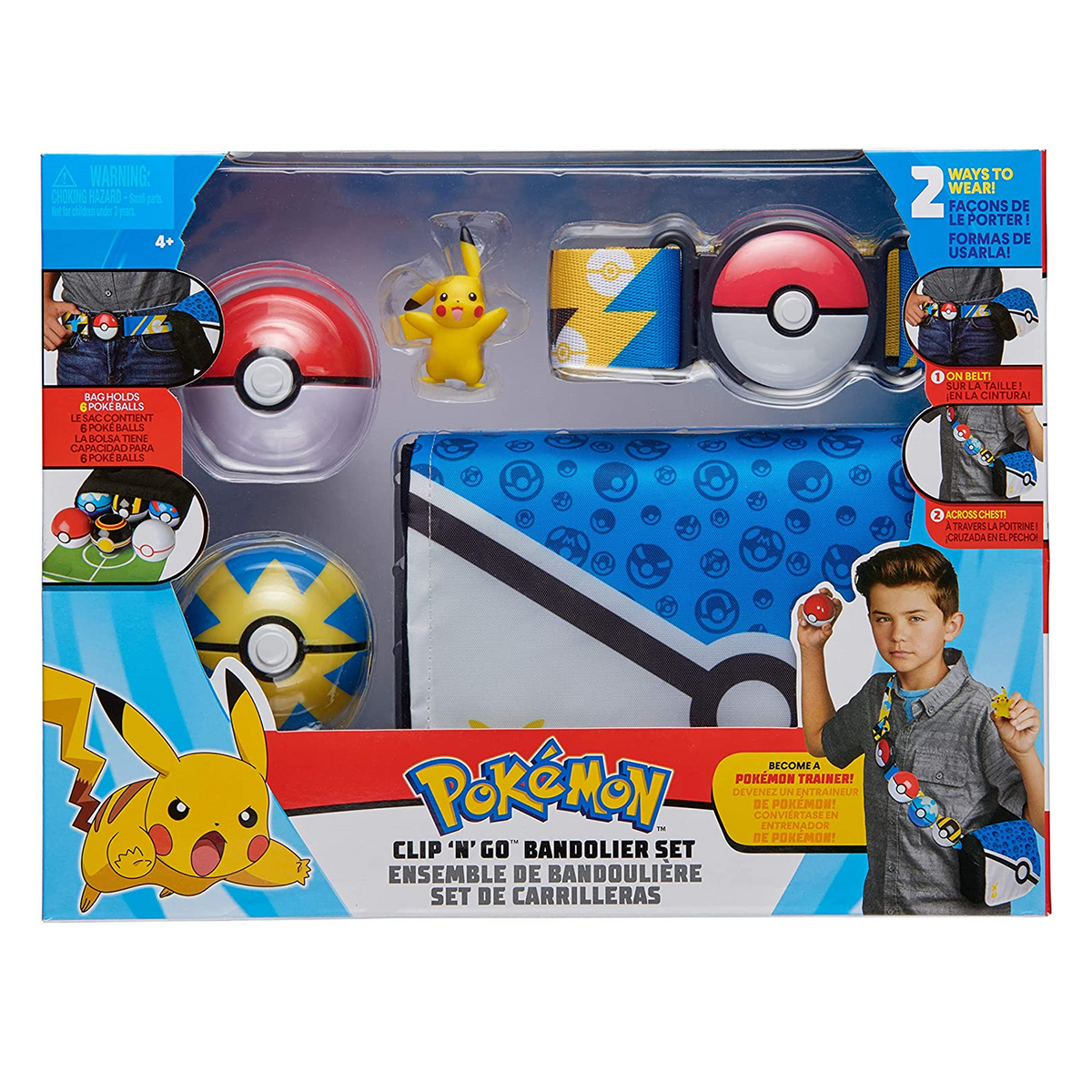 Clip 'N' Go Bandolier Set | Jazwares Pokemon Figure Wiki