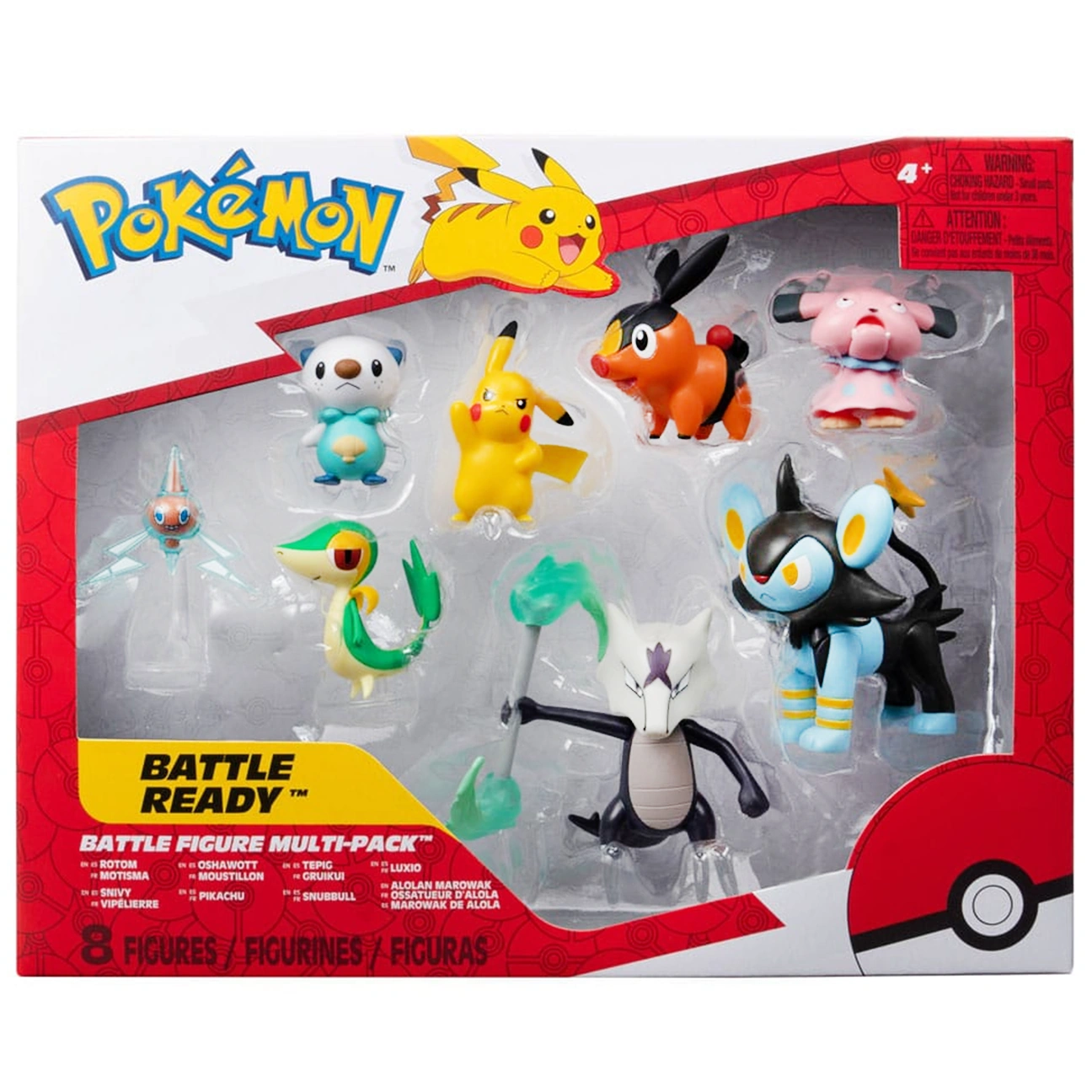 Battle Figure Multi-Pack: 8-Figures | Jazwares Pokemon Figure Wiki