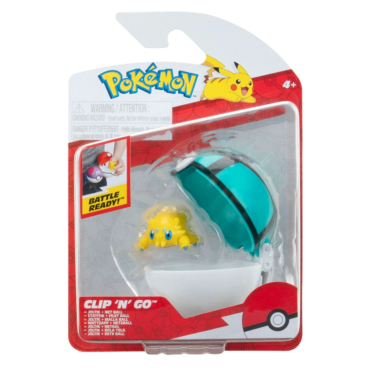 Clip 'N' Go: Wave 18 - Joltik | Jazwares Pokemon Figure Wiki | Fandom