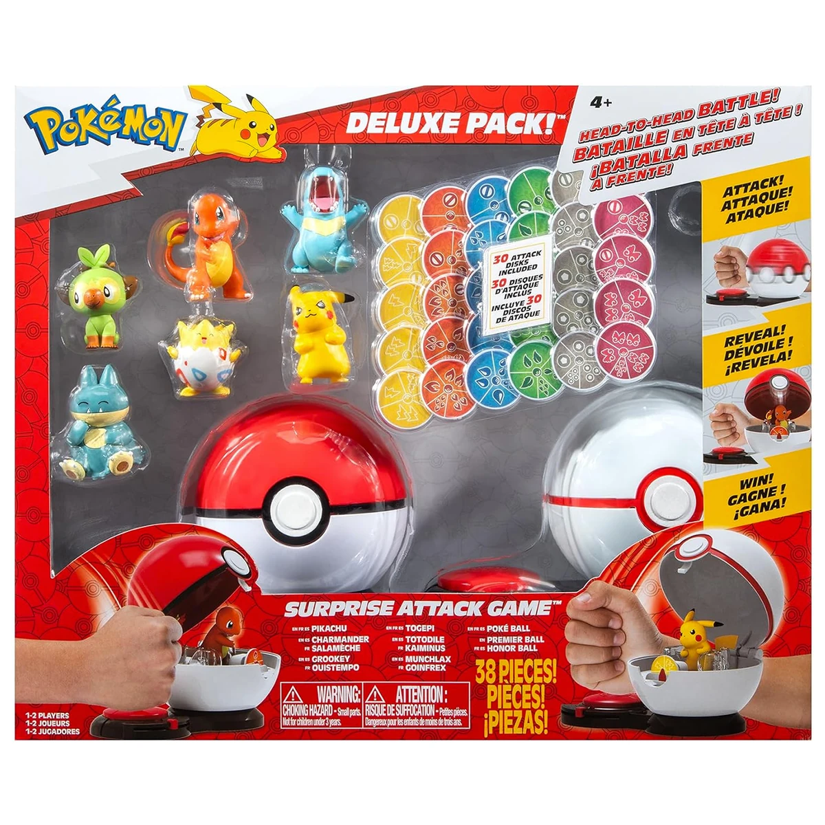 Pokémon Multipack 8 Figuras Surtidas - JUGUETERIAS MONOCOCO