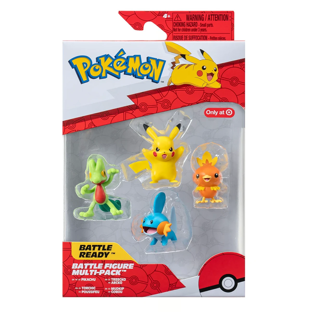 Battle Figure Multi-Pack: 4-Figures | Jazwares Pokemon Figure Wiki