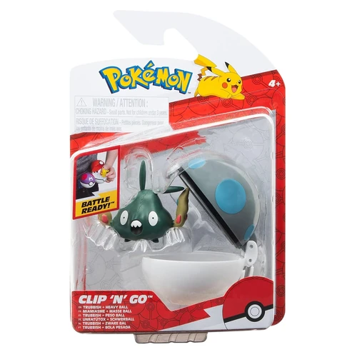 Clip 'N' Go: Wave 15 - Trubbish | Jazwares Pokemon Figure Wiki