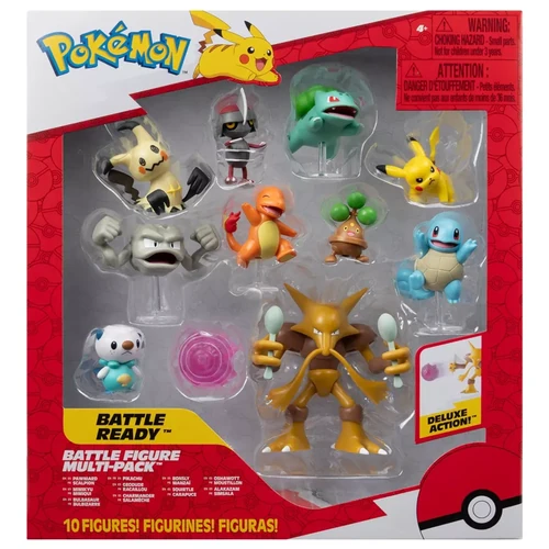ポケモン バトルフィギュア BATTLE FIGURE MULTI-PACK™ Amazon.co.jp: ポケモンバトルフィギュア 10個パック - 4.5