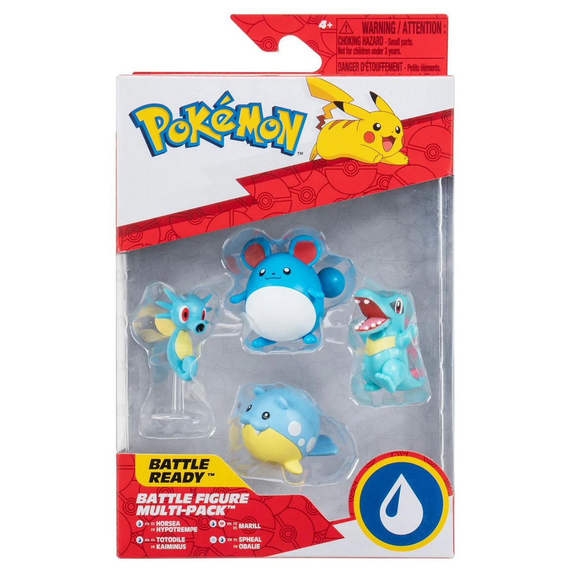 Battle Figure Multi-Pack: 4-Figures | Jazwares Pokemon