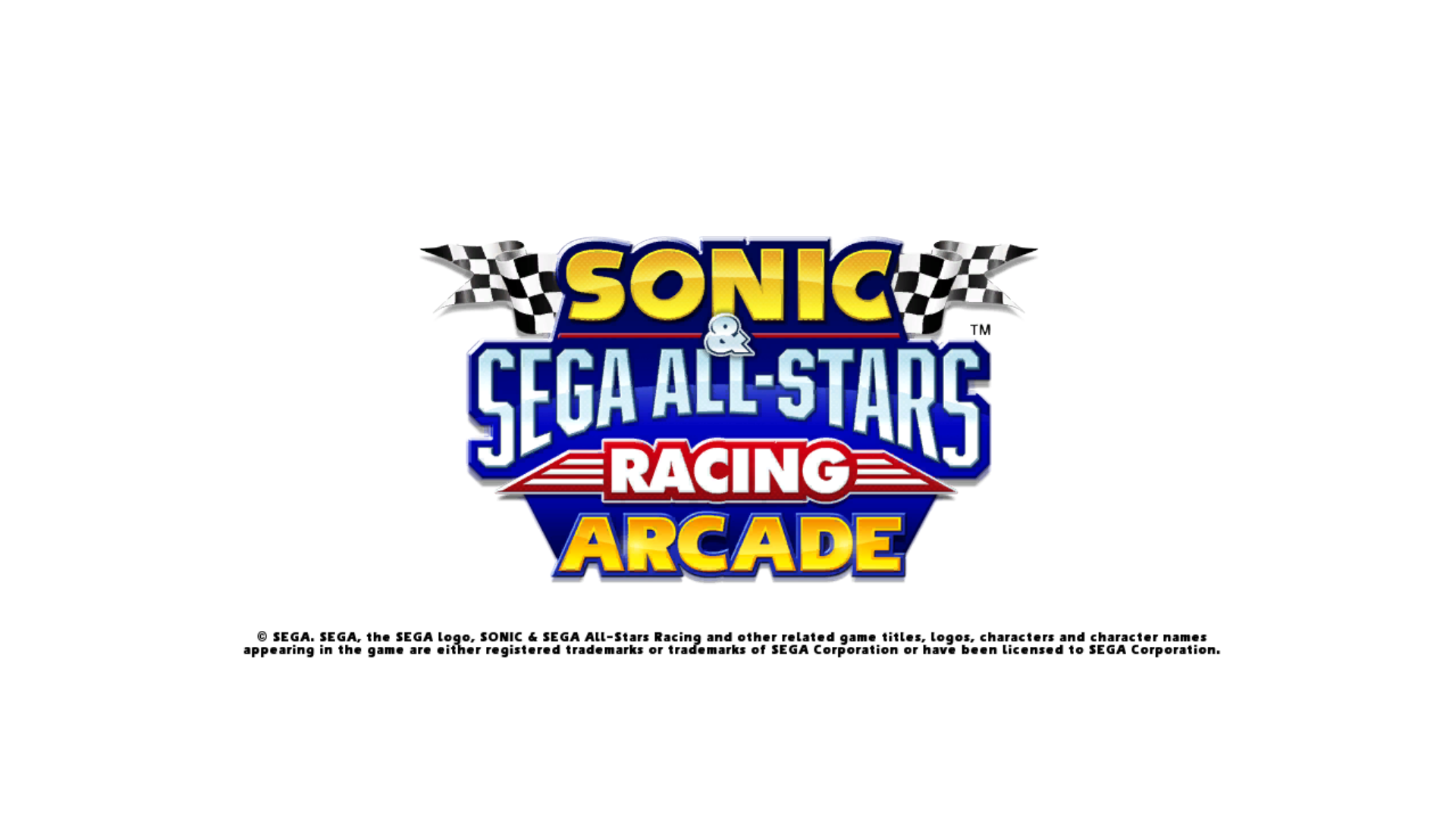 sonic and sega all stars racing arcade