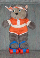 Zipper's plush version(with roller skates)