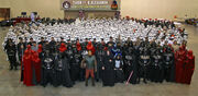 Mitglieder der 501st Legion mit  () während der  in Indianapolis, 2005