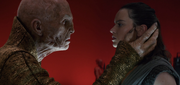 Rey and Snoke