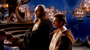 Obi-Wan und Qui-Gon in Gunga-City