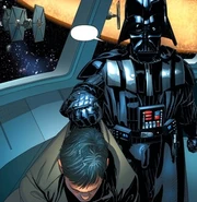 Der dunkle Lord übergibt den Leichnam Oon-ais an Tagge