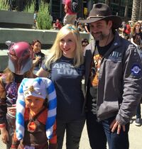 Ashley-Eckstein-Dave-Filoni-Ahsoka