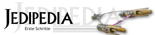 Jedipedia Header Erste Schritte