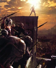 Das letzte Gefecht der Taung auf Coruscant.