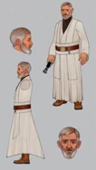 Obi-Wan Kenobi in Rebels ohne Umhang.
