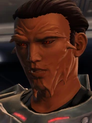 Der imperiale Inspektor mit hellem rötlichen Teint