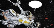 Ein T-65BR-X-Flügler im Einsatz
