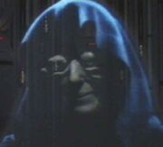 Palpatine in der Kinoversion von Das Imperium schlägt zurück