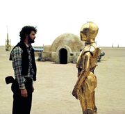 George Lucas mit C-3PO