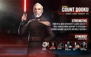 Dooku in Galaxy of Heroes