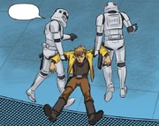 Luke Skywalker wird gefangen genommen.