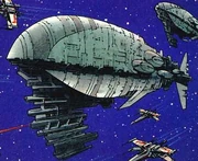 Angriffsfregatten und  greifen die  an