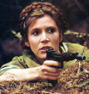 Leia auf Endor