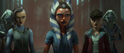 Ahsoka, Trace & Rafa werden Marg Krim vorgeführt