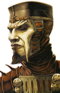 Naga Sadow im Profil.