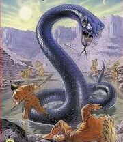 Tahiri wird von einem  angegriffen.