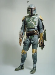Boba Fett trägt eine traditionelle, mandalorianische Rüstung in Andenken an seinen Vater.