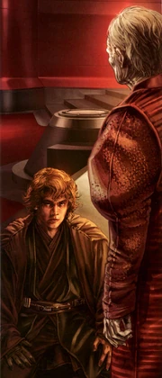 Anakin akzeptiert Palpatine als seinen neuen Meister.