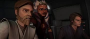 Obi-Wan, Ahsoka und Anakin entdecken Mortis