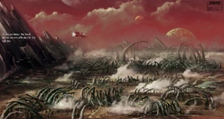 Konzept von Dathomirs Landschaft