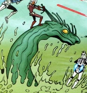 Unidentifizierter Wasserdrache