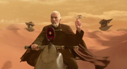 Dooku ergreift die Flucht