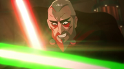 Dooku in Galaxy of Adventures