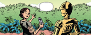 Leia und C-3PO auf Nothoiin