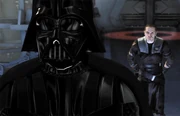 Starkiller im Schatten seines Meisters.