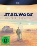 Der Blu-ray Cover von der Prequel-Trilogie und der Klassische Trilogie