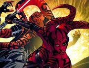 Darth Talon tötet ihren Meister .