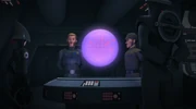 Die Inquisitoren während der Lagebesprechung 