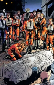 Die Renegaten trauern um die Pilotin .