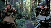 Luke and Leia speederbike