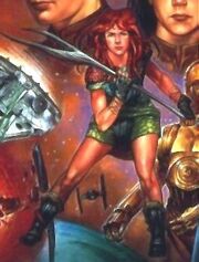 Tenel Ka auf Coruscant