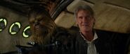 Han und Chewbacca zuhause