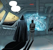 Lord Vader und Tagge bei einer Einsatzbesprechung