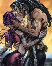 Der erste richtige Kuss zwischen  und Quinlan.