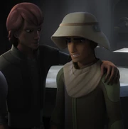 Jai Kell mit Ezra Bridger