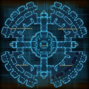 Carrick-Station-Hauptebene