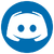 Discord-Icon blau